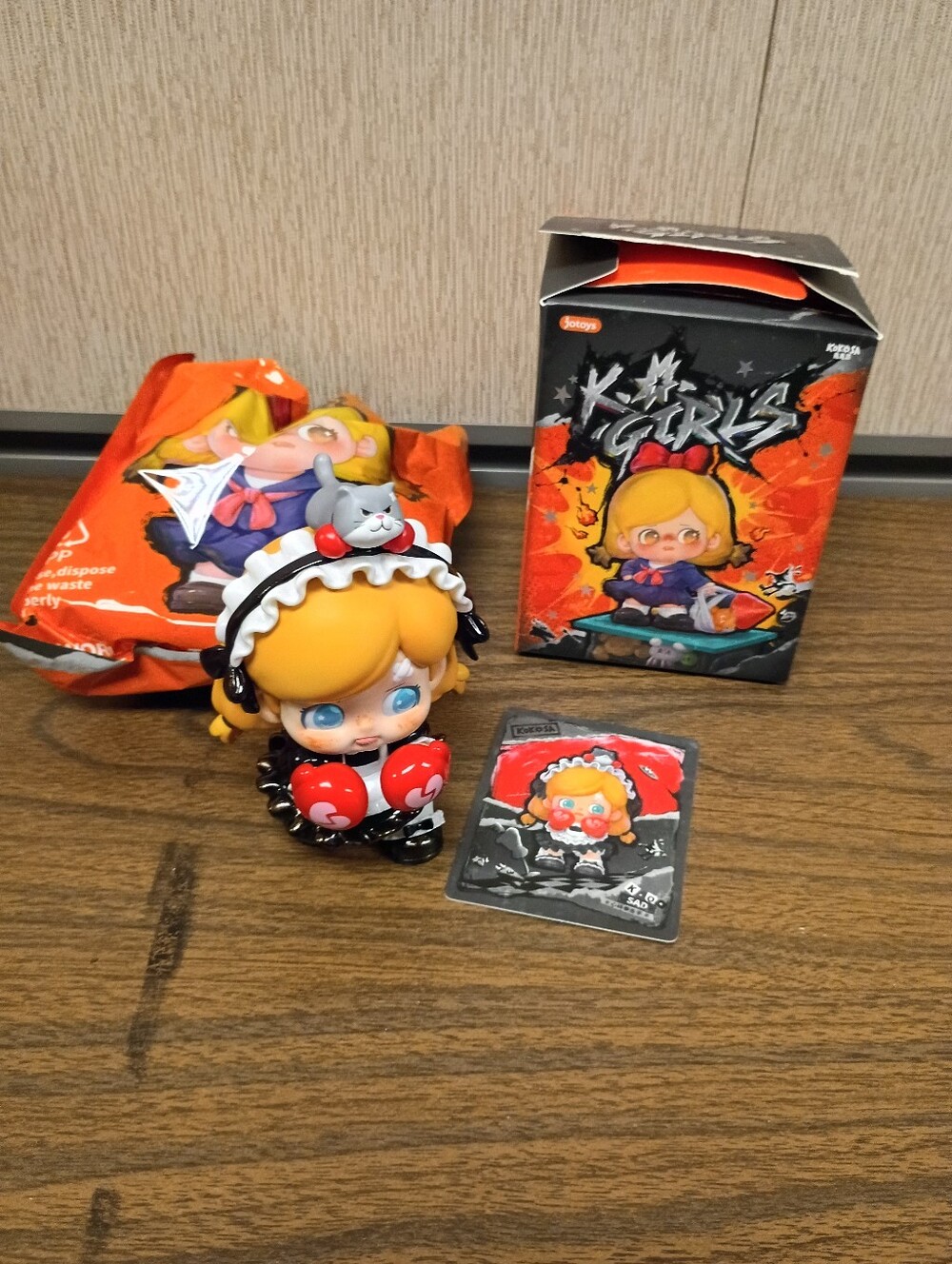 Kokosa K.O. Girls Series Blind Box Sad